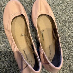 Time and Tru Women's Blush Flats